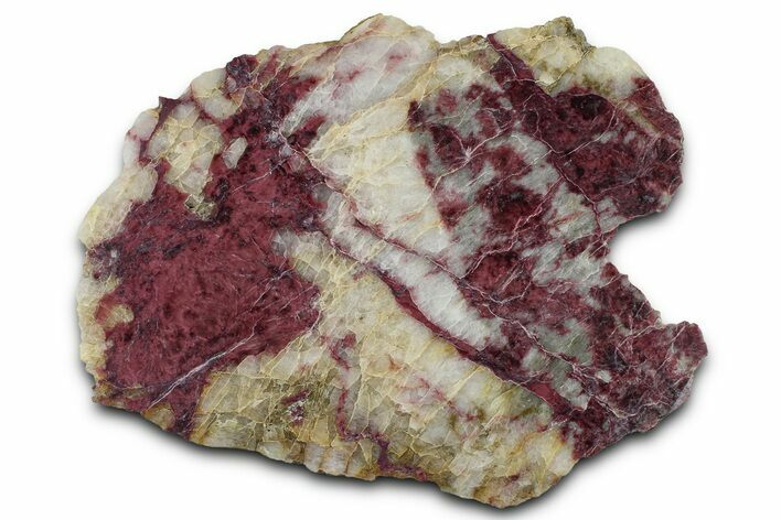 Polished Pink Dumortierite with Quartz Slab - Nevada #371038